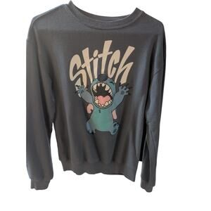 Disney Stitch Sweatshirt Top Size S